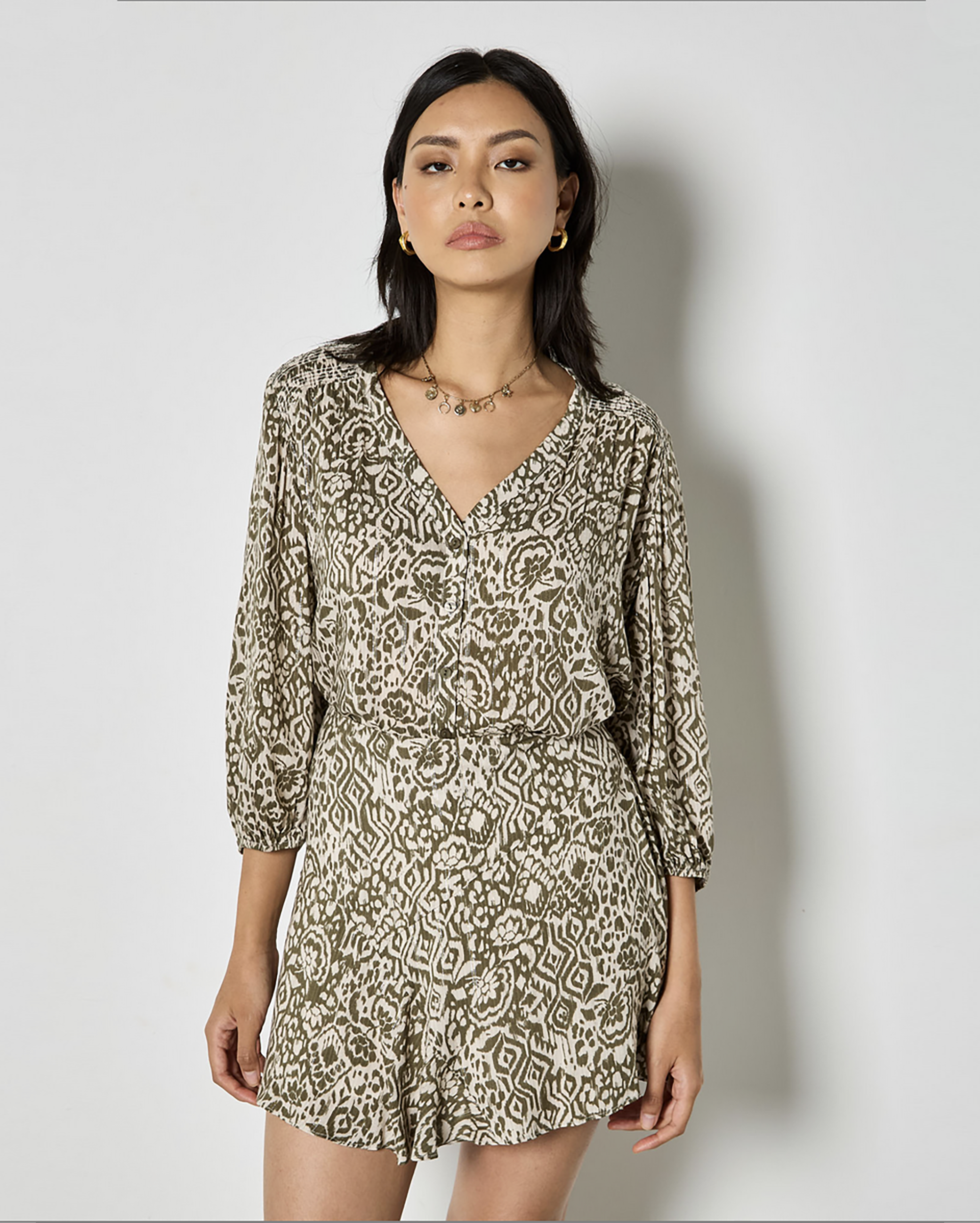 APRICOT Jacquard Skirt