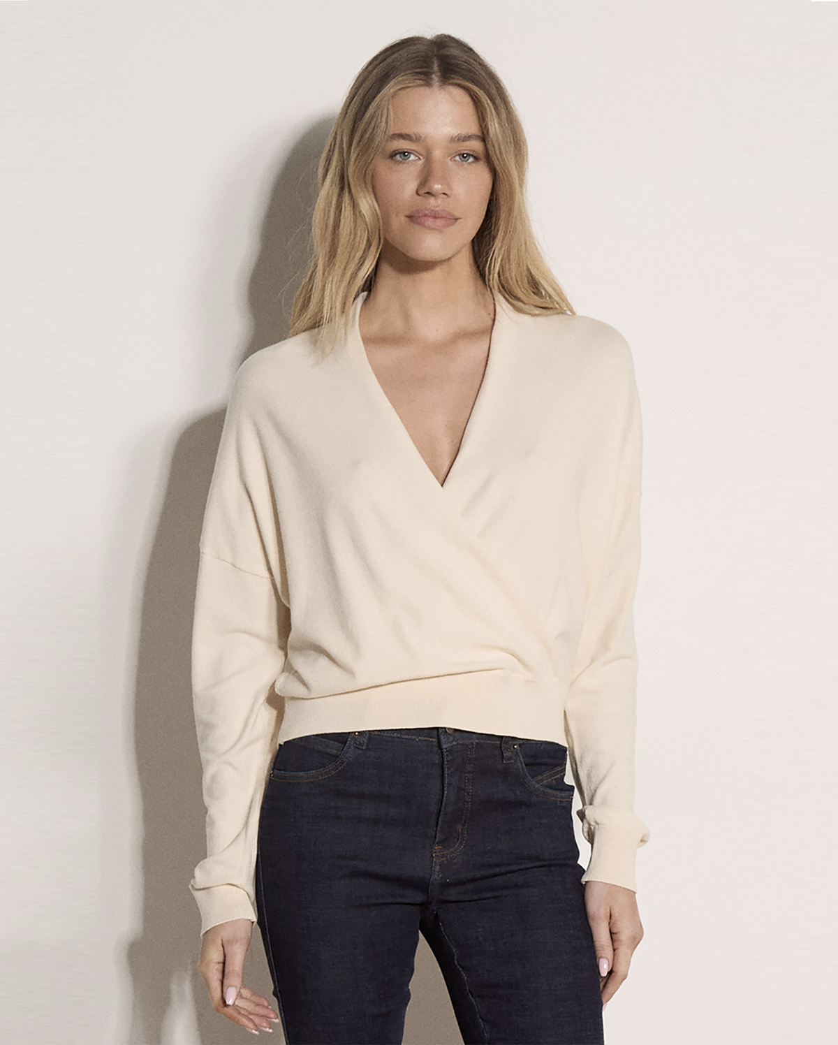 APRICOT Wrap Sweater