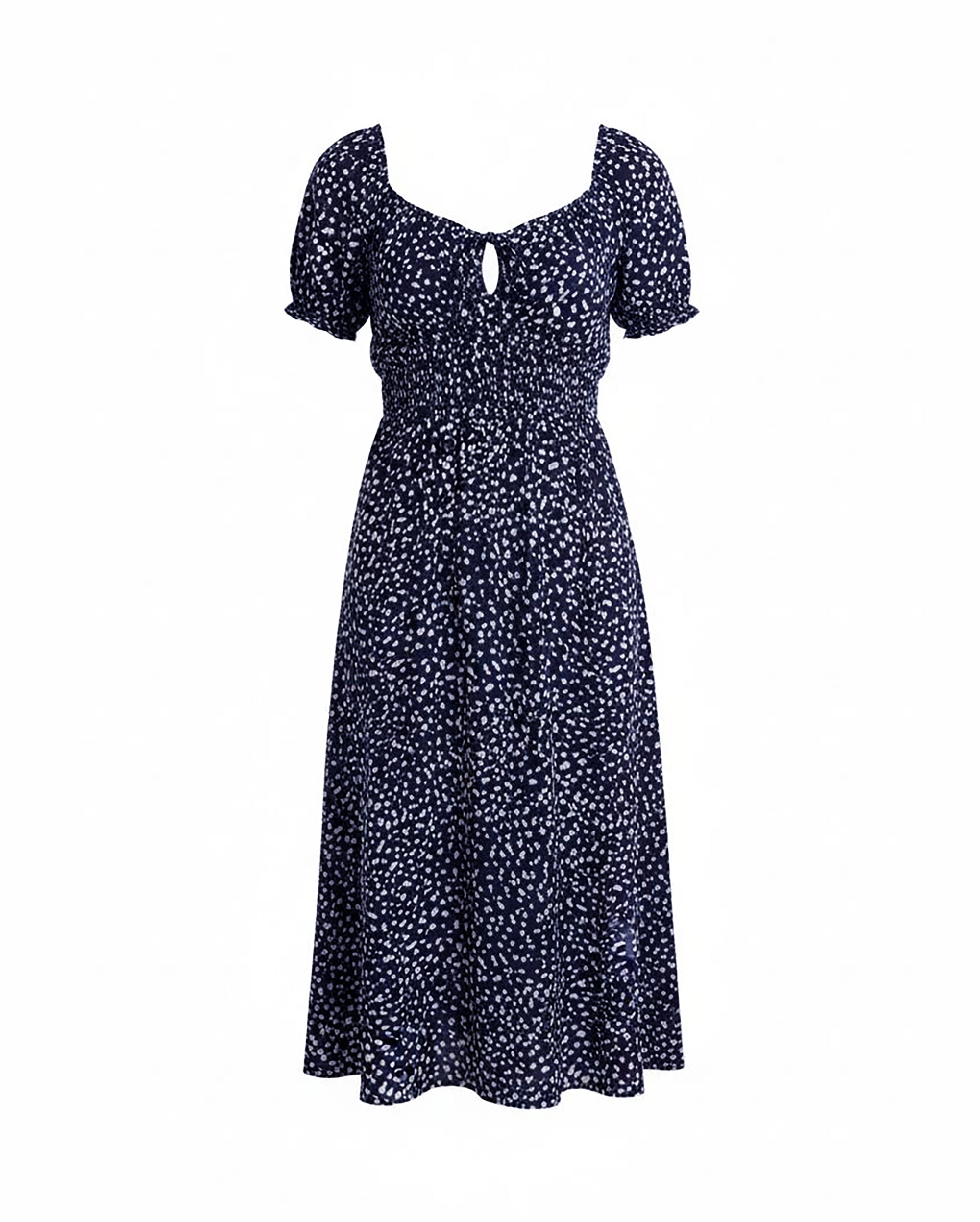 APRICOT Milkmaid Spot Dress