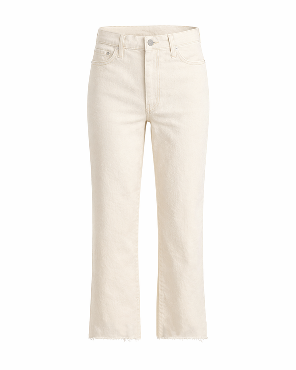 BAYEAS Elowen Mid Rise Straight Denim