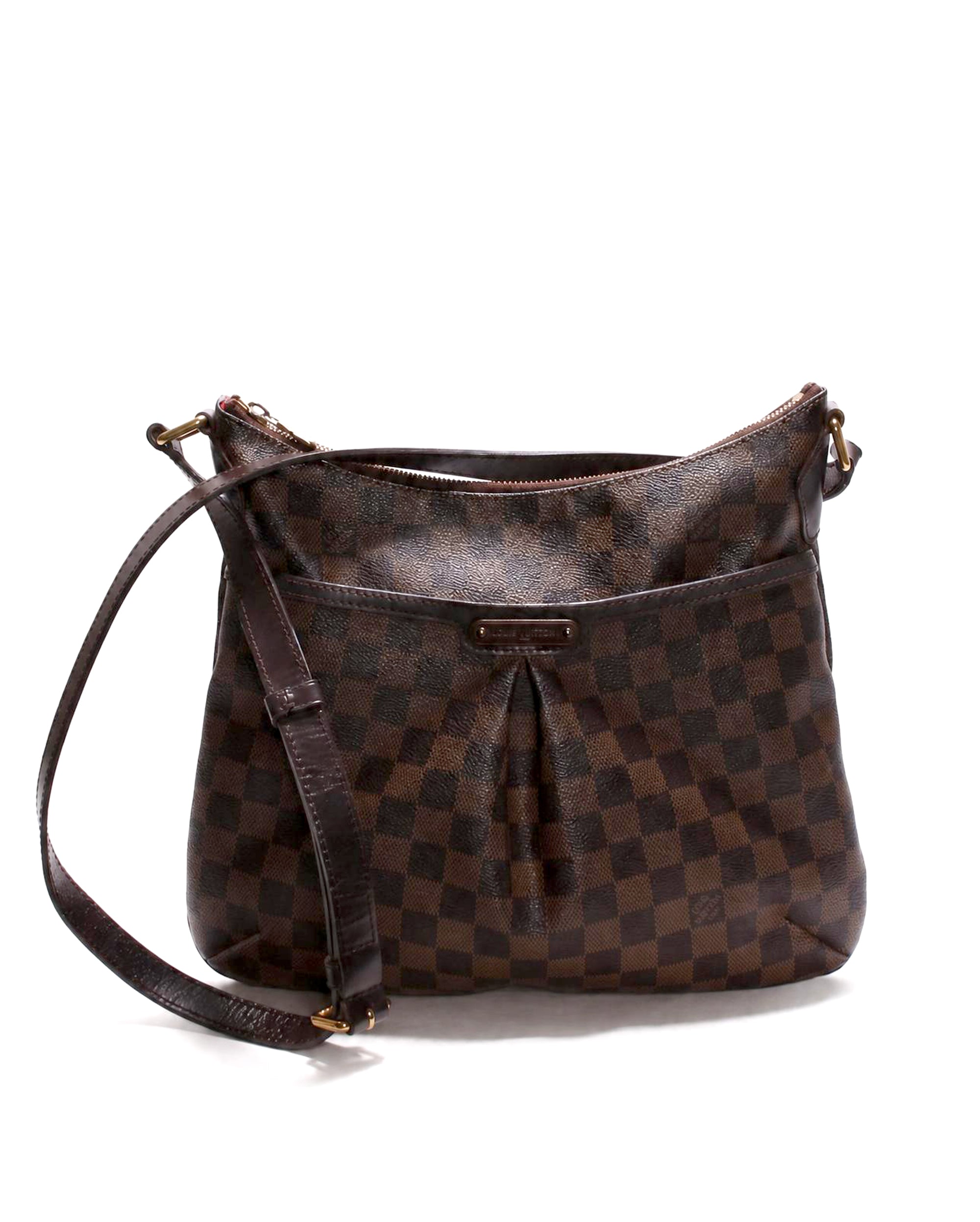 PRE OWNED LOUIS VUITTON Damier Ebene Bloomsbury PM