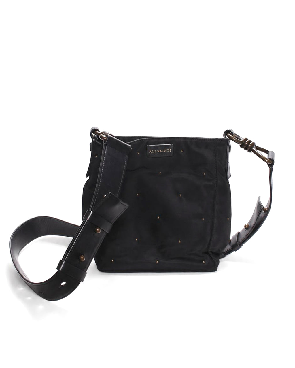 PRE OWNED ALLSAINTS Nylon Crossbody Bag