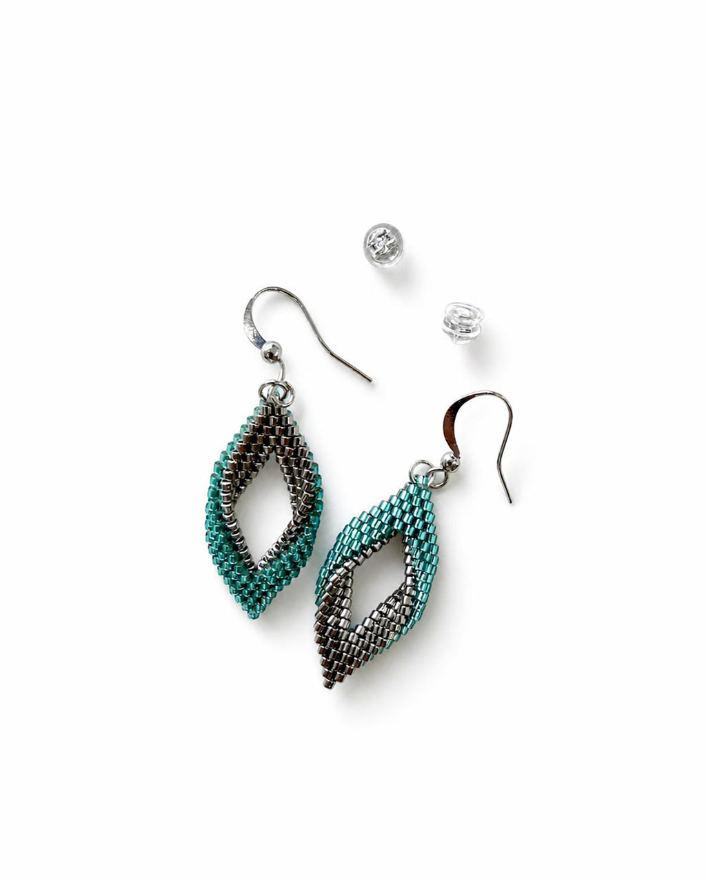 BLOSSOM BEADS Leaf Shape Earrings