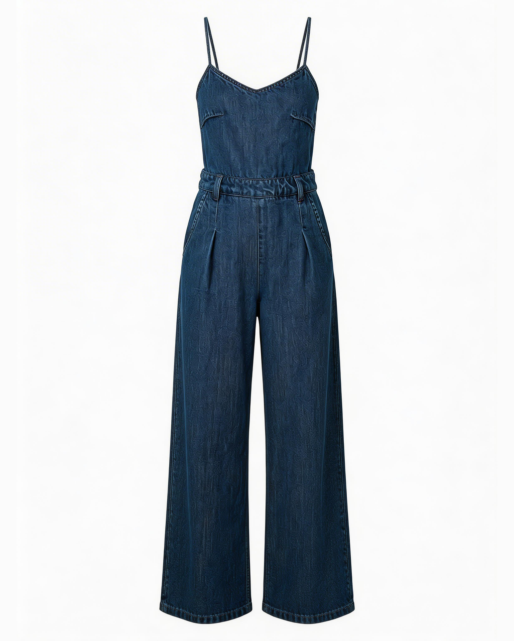 MOLLY BRACKEN Denim Jumpsuit