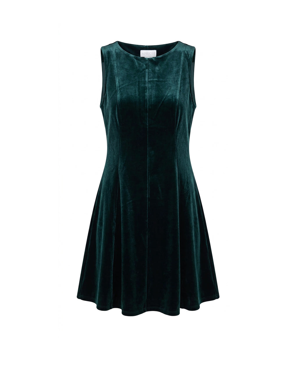 APRICOT Velvet Dress