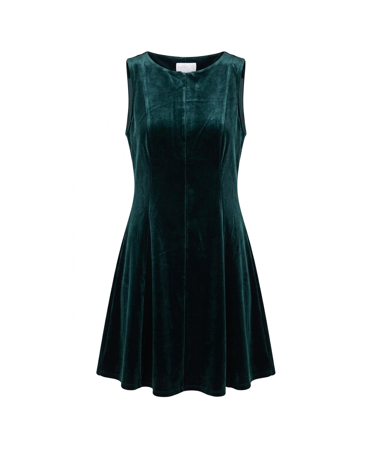 APRICOT Velvet Dress