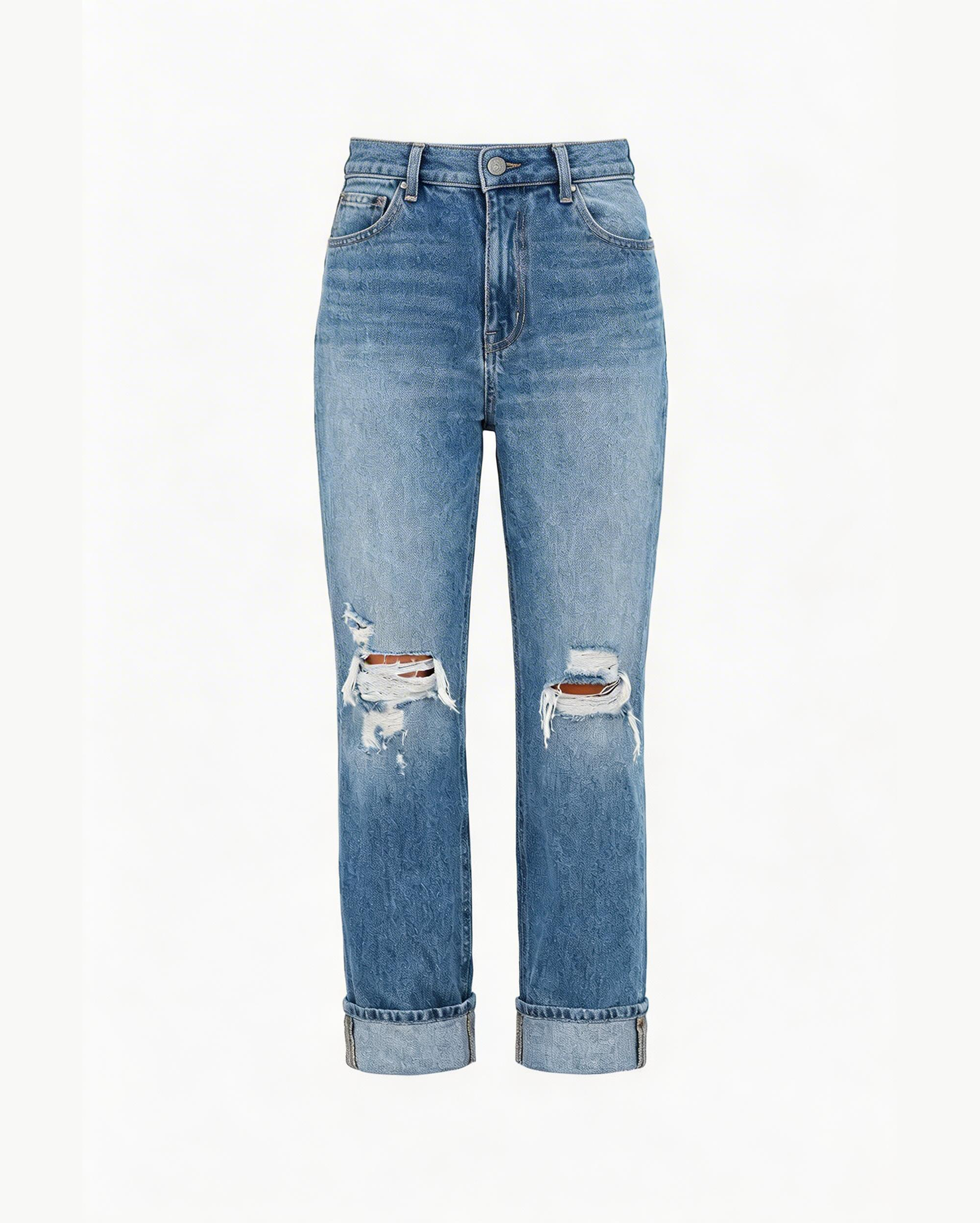 BAYEAS 90'sVintage Distressed Denim
