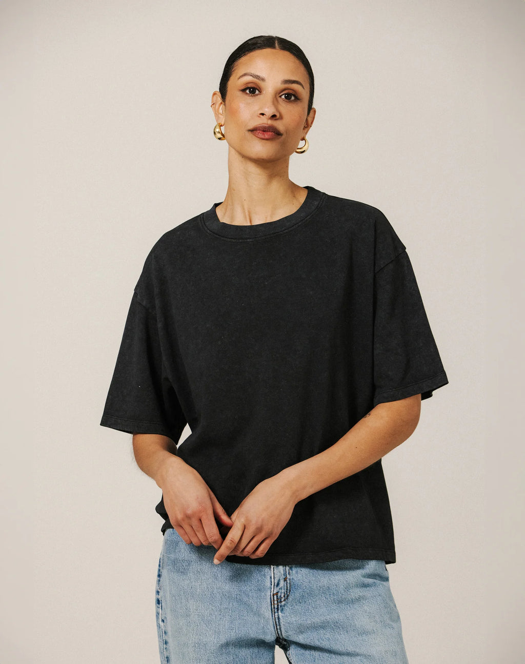 BRUNETTE THE LABEL Boxy Tee