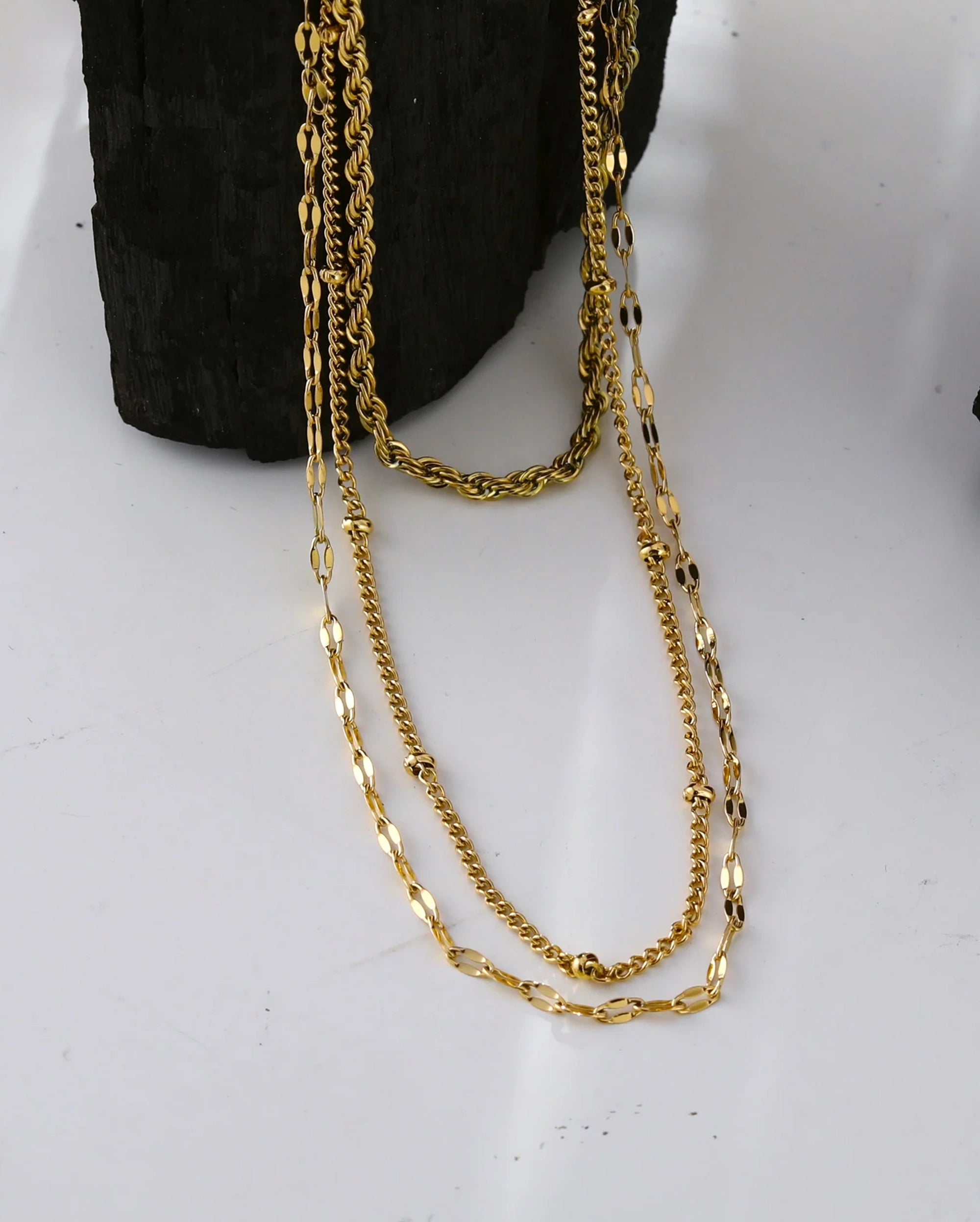 Charlie Chain Layered Necklace