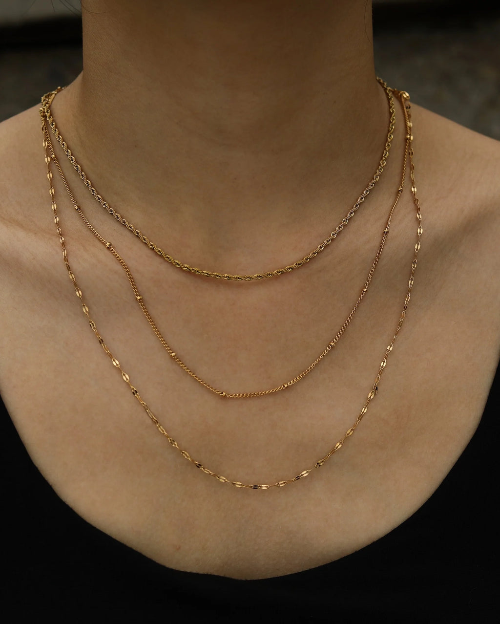 Charlie Chain Layered Necklace