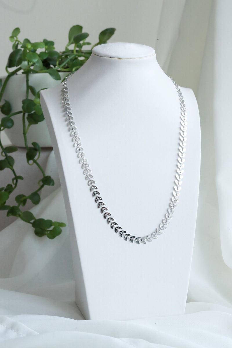 HN - Alala Necklace Silver Overlay O/S
