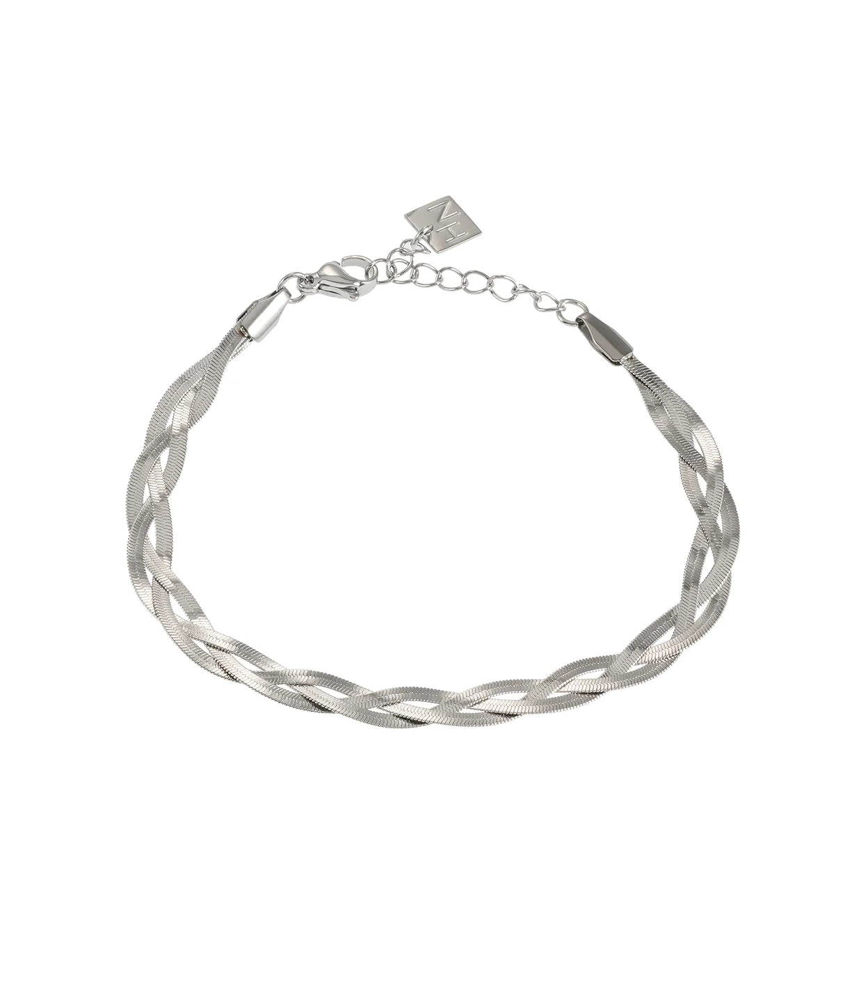 HN - Ella Bracelet Silver Overlay O/S