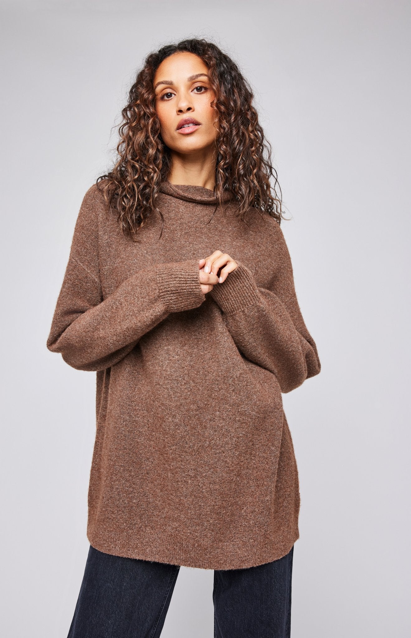 Gentle Fawn - Jones Sweater Heather Nutmeg L