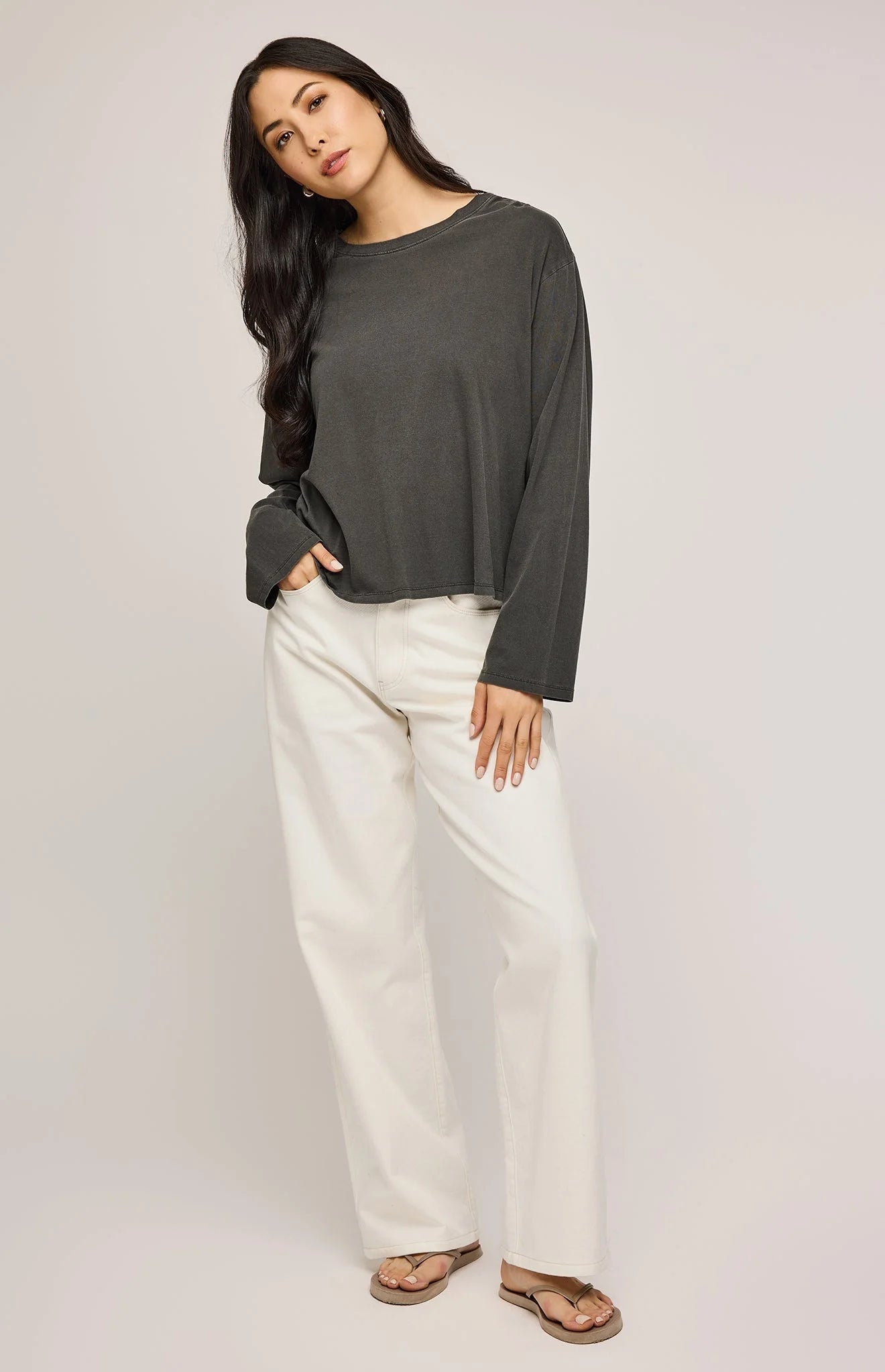 Gentle Fawn - Naomi shirt Washed Black S