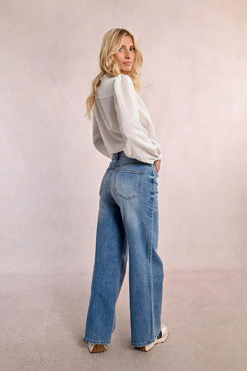 Molly Bracken Wide Leg Jeans