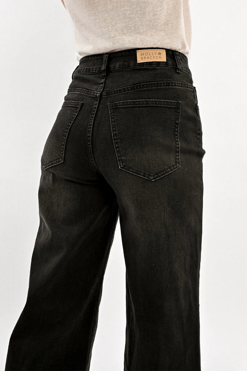 Molly Bracken Wide Leg Jeans