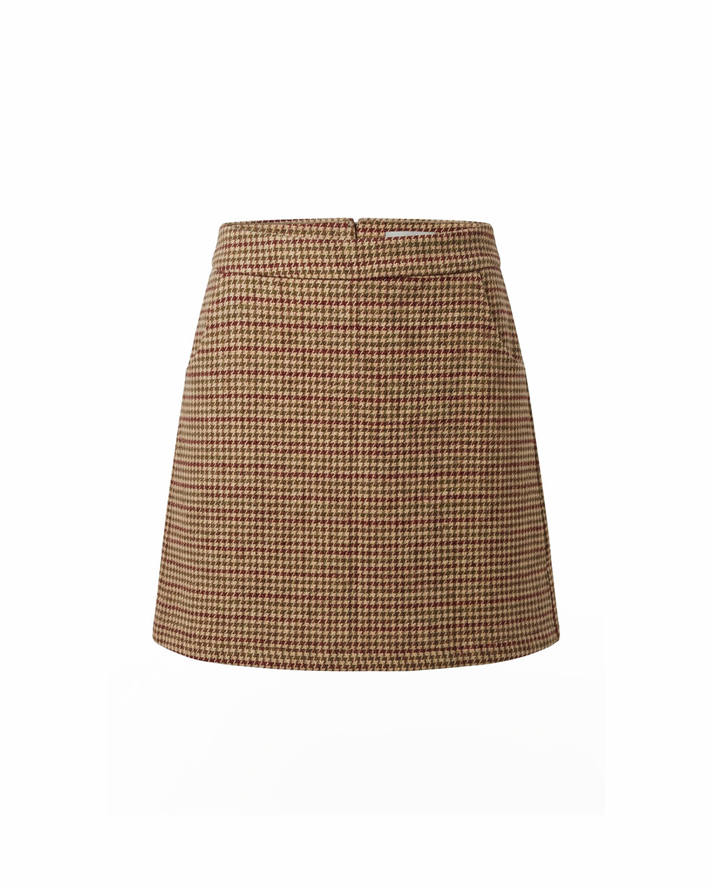 MOLLY BRACKEN Houndstooth Mini Skirt
