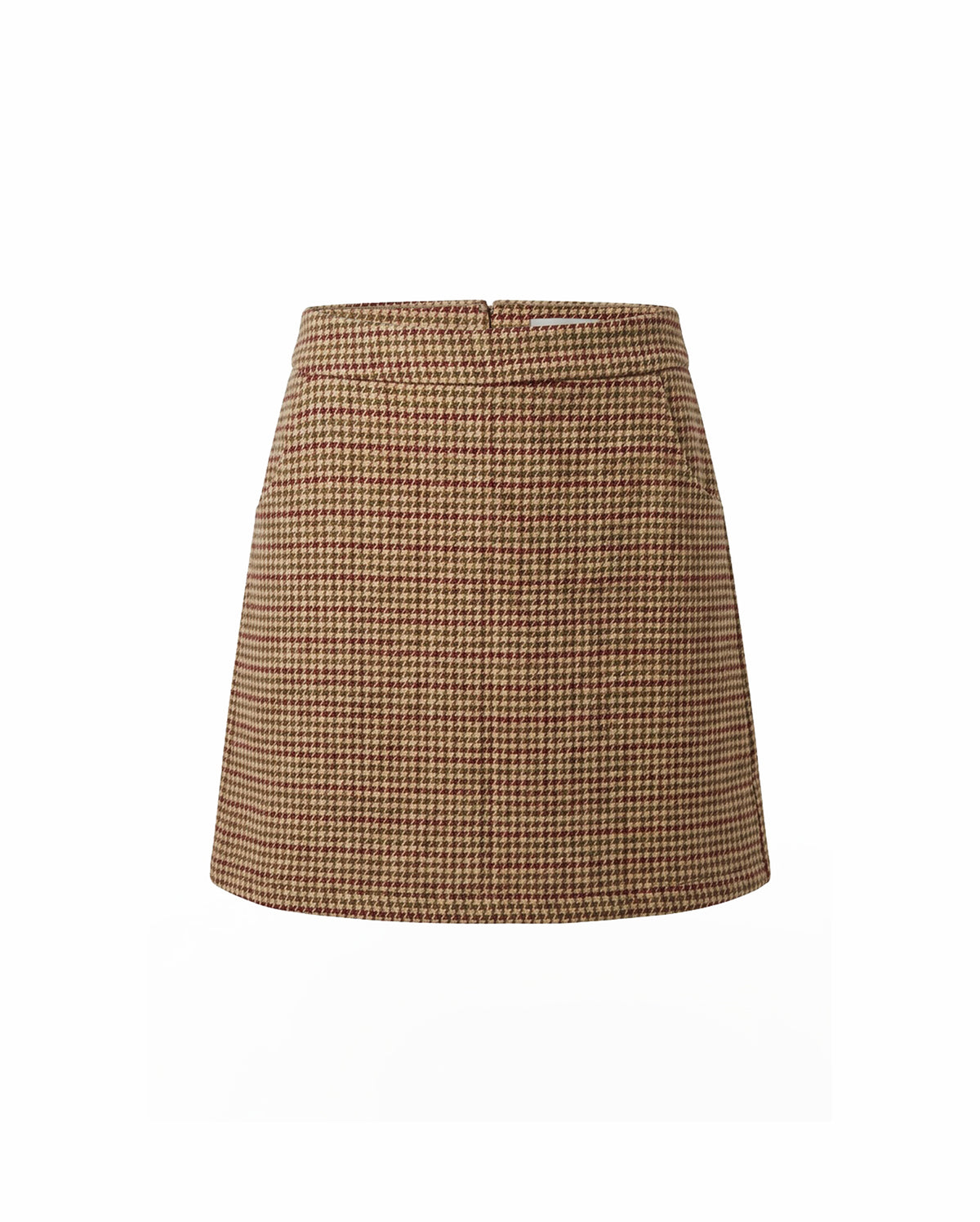 MOLLY BRACKEN Houndstooth Mini Skirt