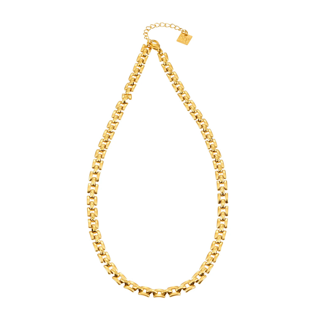 HN - Kovvur Necklace 18K Gold Overlay O/S