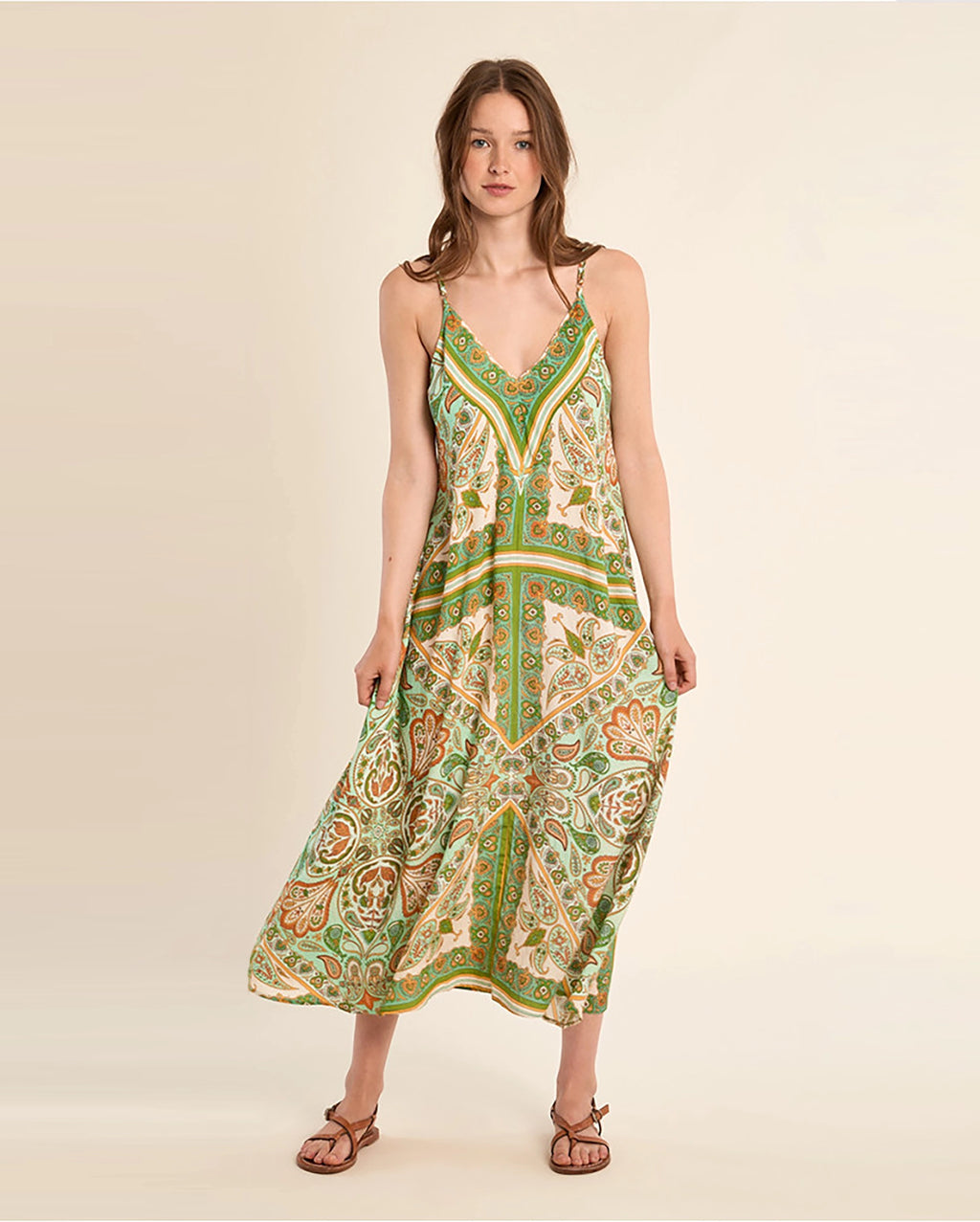 MOLLY BRACKEN Printed Dress