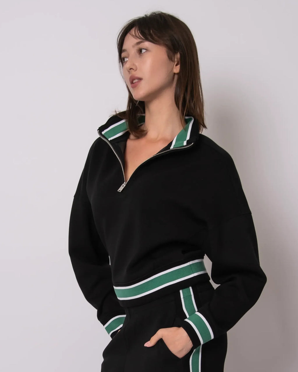 RD STYLE Mailyn Half Zip Top