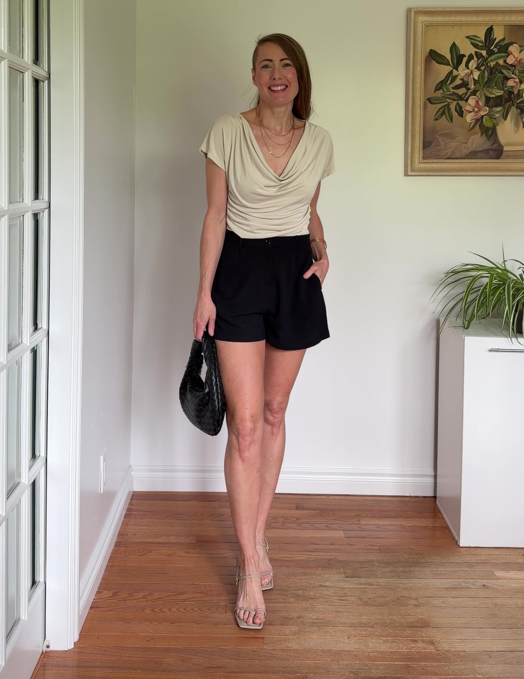 MOLLY BRACKEN High Waist Shorts