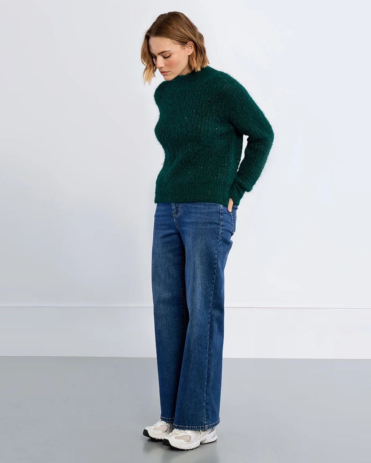 MOLLY BRACKEN Sparkly Sweater