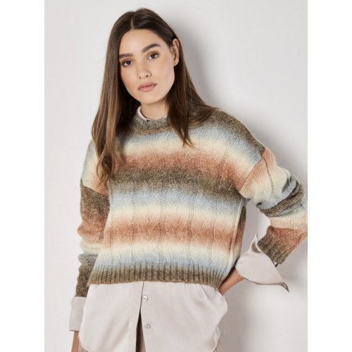 Apricot Space Boxy Sweater