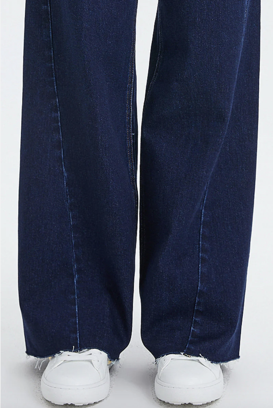 Bayeas - Beth High Rise Wide Leg Jean Deep Water 27