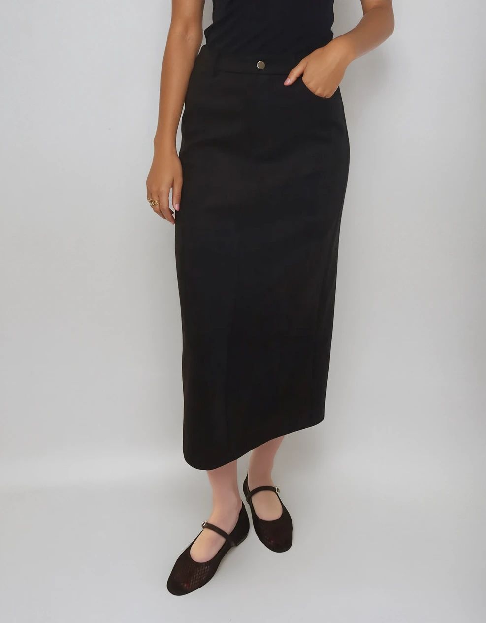 BRUNETTE THE LABEL Pencil Skirt