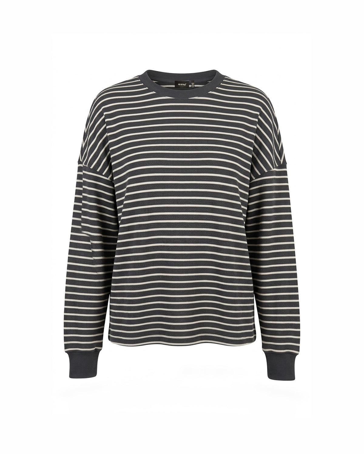 RD STYLE Striped Waffle Top
