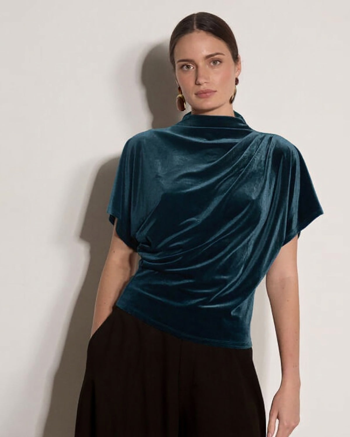 APRICOT Velvet Top